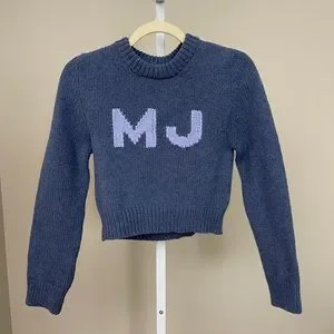 【MARC JACOBS】THE SHRUNKEN SWEATER Marc Jacobs Black 'The Shrunken' Sweater Marc Jacobs